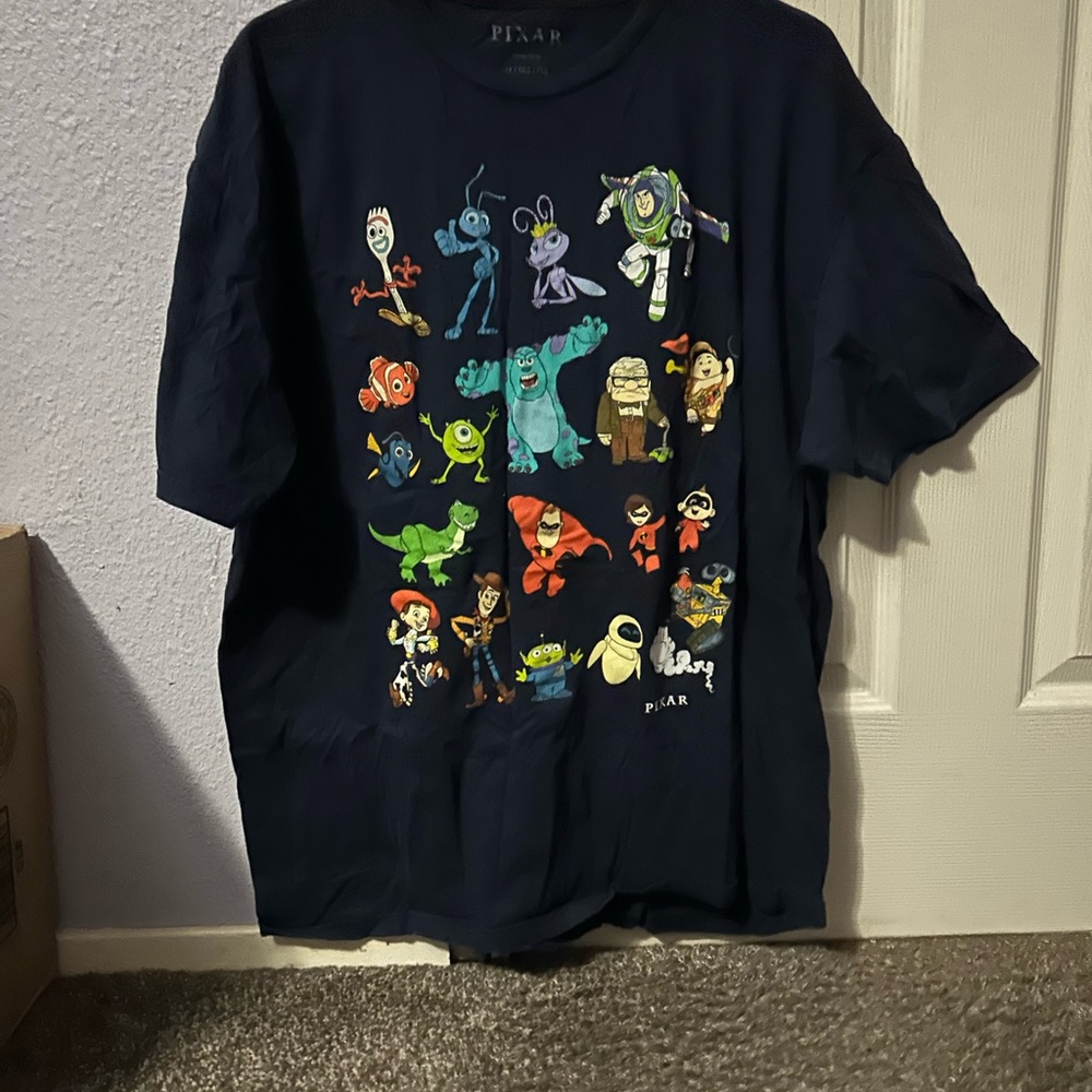 Navy Blue Character T-Shirt